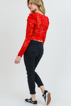 Load image into Gallery viewer, Lala Floral Mesh Top
