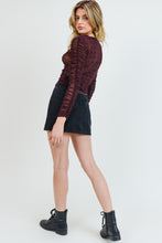 Load image into Gallery viewer, Bridgette Plaid Mesh Top
