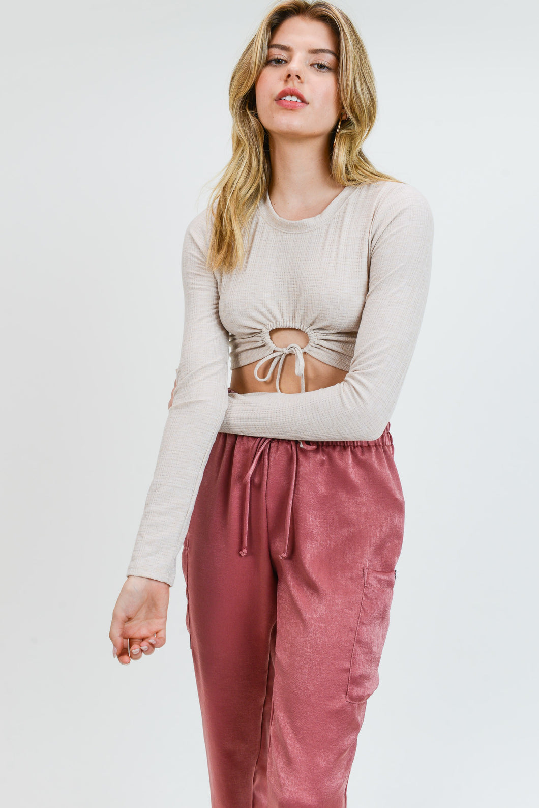 Circling Crop Top