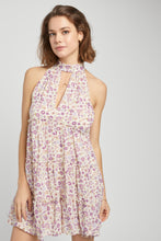 Load image into Gallery viewer, Floral Tiered Mini Dress
