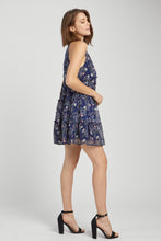 Load image into Gallery viewer, Floral Tiered Mini Dress
