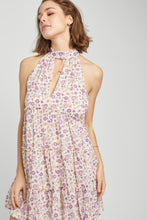 Load image into Gallery viewer, Floral Tiered Mini Dress
