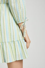 Load image into Gallery viewer, Printed Linen Mini Dress
