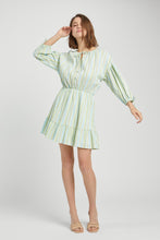 Load image into Gallery viewer, Printed Linen Mini Dress
