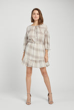 Load image into Gallery viewer, Printed Linen Mini Dress
