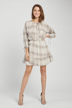 Load image into Gallery viewer, Printed Linen Mini Dress
