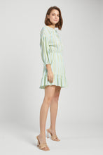 Load image into Gallery viewer, Printed Linen Mini Dress
