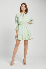Load image into Gallery viewer, Printed Linen Mini Dress
