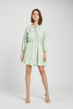 Load image into Gallery viewer, Printed Linen Mini Dress
