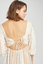 Load image into Gallery viewer, Back Tie Printed Mini Dress
