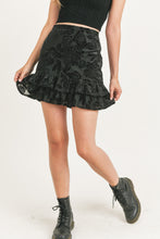 Load image into Gallery viewer, BLACK DAHLIA SKIRT
