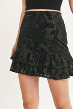 Load image into Gallery viewer, BLACK DAHLIA SKIRT
