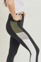 Load image into Gallery viewer, COLOR BLOCK YOGA PANTS
