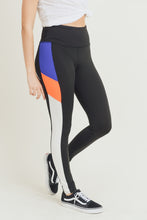 Load image into Gallery viewer, COLOR BLOCK YOGA PANTS
