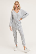 Load image into Gallery viewer, WAKING UP LIKE THIS LOUNGE JUMPSUIT
