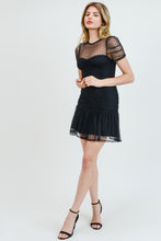 Load image into Gallery viewer, DOTTY RUCHED DRESS
