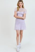 Load image into Gallery viewer, DOTTY RUCHED DRESS
