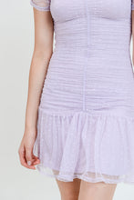 Load image into Gallery viewer, DOTTY RUCHED DRESS
