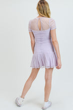 Load image into Gallery viewer, DOTTY RUCHED DRESS
