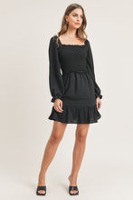 Load image into Gallery viewer, HEATHER SMOCKED MIDI DRESS
