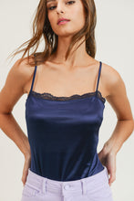 Load image into Gallery viewer, SATIN LACEY BODYSUIT
